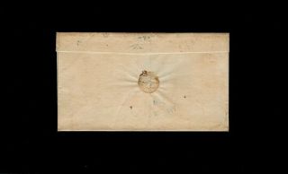 PETERSBURG 1853/56 w/Scott 11 to Dr.  D.  W.  Fassiton Eastern State Penitentiary 2