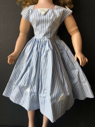 Vtg Petite Fashions By Debutante Dress (only) For Madame Alexander Cissy Doll ?