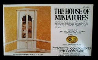 X - Acto House Of Miniatures Kit - Corner Cupboard 40041