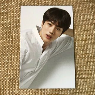 Bts Jin 2 [ Vt Think Your Teeth Official Photocard Black,  White ] /,  G