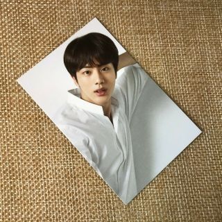 BTS JIN 2 [ VT Think Your Teeth Official Photocard Black,  White ] /,  G 3