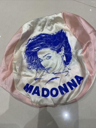 Madonna Virgin Tour Hat And Scarf