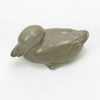 Rookwood Pottery production gray duck paperweight arts & crafts 1965 4