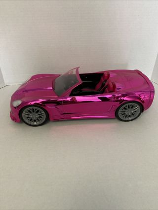 Barbie Metallic Pink Corvette Z06 - Cruisin Vehicle - Car Only -