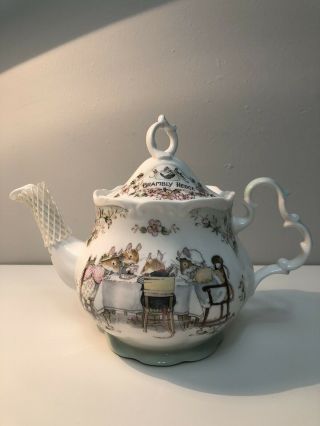 Royal Doulton Brambly Hedge Teapot Tea Service Full Sized