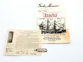 Silver Ingot Recovered From Nuestra Senora De Atocha 1622 Exhibition 10479