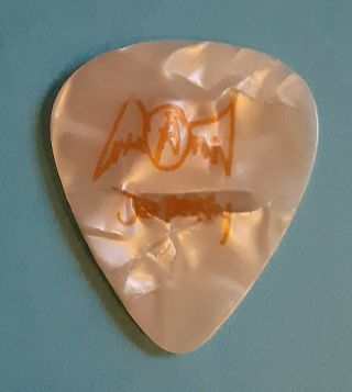 Aerosmith Joe Perry Guitar Pick United We Stand Tour Issued Authentic