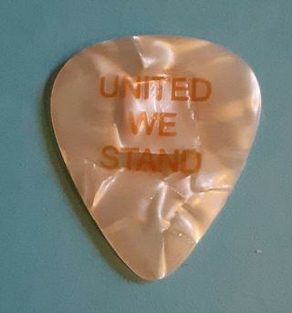 AEROSMITH JOE PERRY GUITAR PICK UNITED WE STAND TOUR ISSUED AUTHENTIC 2