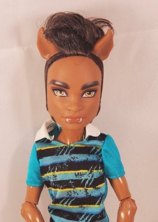 Monster High Pack Of Trouble Clawd Wolf Jointed Werewolf Boy Doll W/outfit