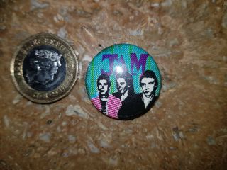 Vintage 1970s/80s 25 Mm The Jam Badge Weller Mods Badge Pin Pinback No 26