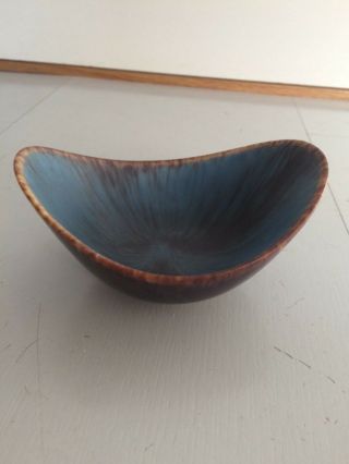 GUNNAR NYLUND - Stoneware bowl - ARO - Rorstrand - Sweden - 1950s 4