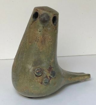 Jarl Hesselbarth Mid - Century Ceramic Bird Art Studio Pottery Sculpture Signed