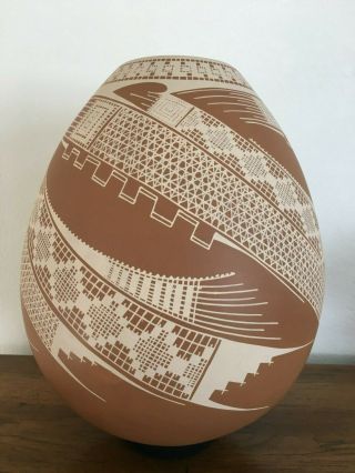 Mata Ortiz Pottery Signed By Betty Quezada
