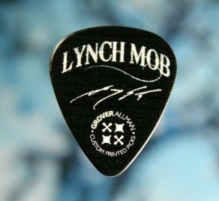 Lynch Mob // George 2020 Tour Guitar Pick Grover Allman Dokken Kxm Hear 