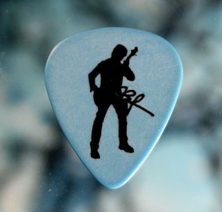 Extreme // Pat Badger Concert Tour Guitar Pick // Blue/black Dean Markley 1.  0mm