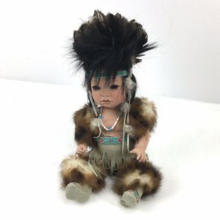 Norma Kunz Native American Porcelain Doll 1 Of 100