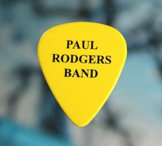 Paul Rodgers Band // Howard Leese 1998 Tour Guitar Pick / Bad Company Heart