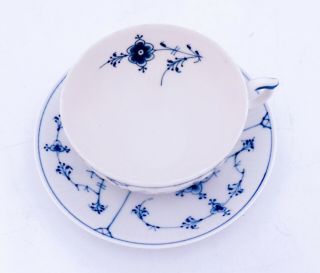 Unusual Cup & Saucer 315 - Blue Fluted Royal Copenhagen - 1st Quality 2