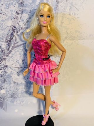2012 Barbie Life In The Dreamhouse Doll Rooted Lashes Articulated Y7437
