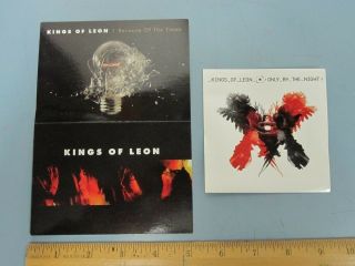 Kings Of Leon 2007 & 2008 2 Promotional Sticker Set Old Stock Flawless