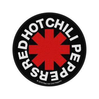 Official Licensed - Red Hot Chili Peppers - Asterisk Sew - On Patch Rock