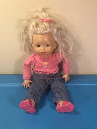 Fisher Price 2007 Talking Doll Play With Me Mommy 14 " Tall