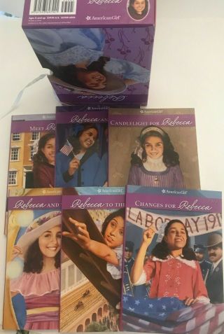 American Girl Rebecca’s 6 Book Boxed Set,  Keepsake Box,  Retired