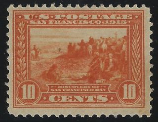 Us Stamps - Scott 400a - 10c Orange - Og Hinged $180 (h - 191)