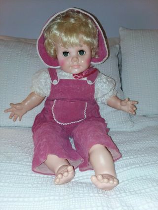 1970 Eegee Babette Doll 25 " Tall By Goldberger Doll Mfg.