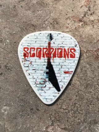 Scorpions “rudolf Schenker” 2019 Tour Guitar Pick