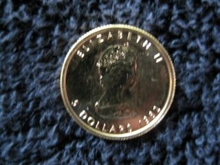 1982 Canada 1/10 Oz Gold Maple Leaf 5 Dollar Coin