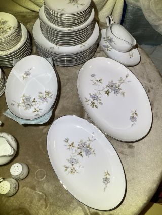 RARE 74 Piece Maytime By YAMAKA occupied JAPAN Antique China Full Service For 8 6