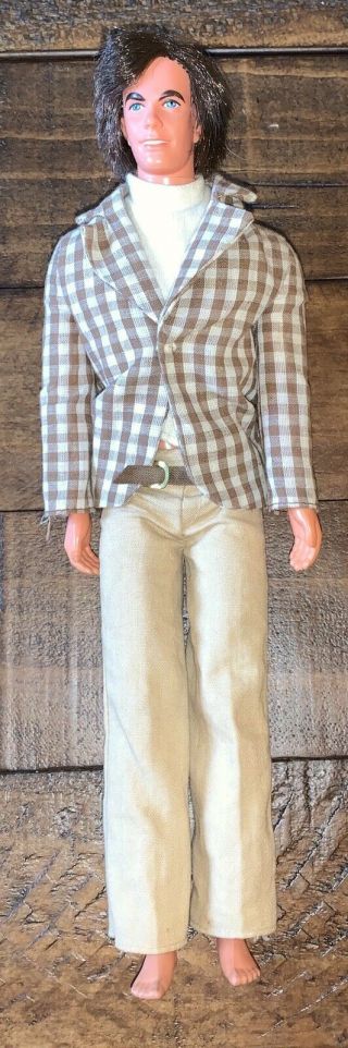 Vintage 1973 Mod Hair Ken Barbie Doll In Outfit