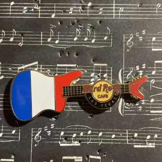 Hard Rock Cafe - Las Vegas Unity Flag Guitar - France