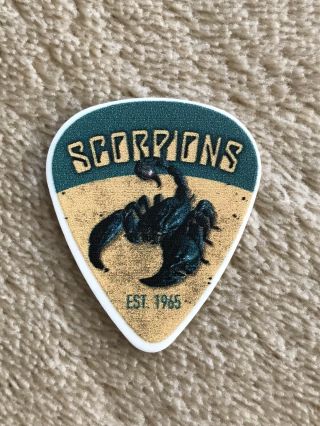 Scorpions “klaus Meine” 2019 Tour Guitar Pick