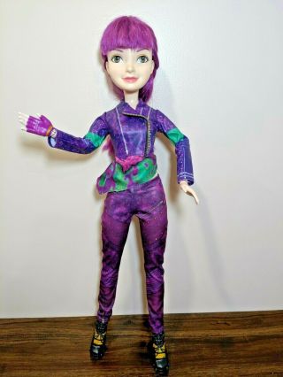 Mal Doll 28 " Tall Disney Descendants 2 Isle Of The Lost Maleficent Purple Hair