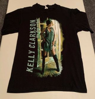 Kelly Clarkson My December 2008 Concert Tour T - Shirt Size Adult S Black
