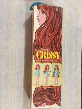 Vintage Boxed 1970 Crissy Growing Hair Ideal Doll Red Head
