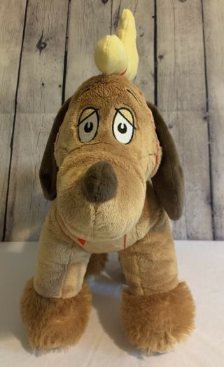 Build A Bear How The Grinch Stole Christmas Max Puppy Dog 16 " Plush Doll Toy