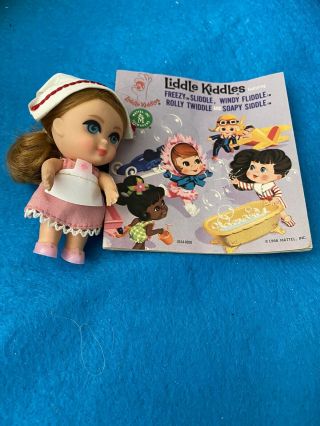 3507 Mattel Liddle Kiddles Florence Niddle Doll (1966 - 1967) Ex