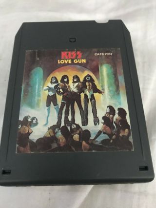 Kiss Love Gun 8 Track Ace Frehley Gene Simmons Paul Stanley Peter Criss