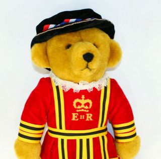 Merrythought Royal Guard Teddy Bear Queen Elizabeth Ii Harrods Beefeater England
