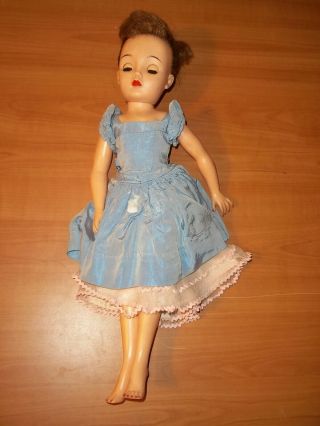 Vintage 18 " Ideal Doll Marked Vt - 18
