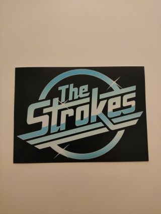 The Strokes Decal Sticker Adhesive Vinyl 5 " X 3.  5 "