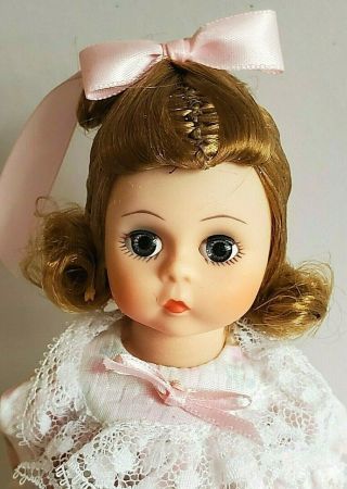 Vintage Madame Alexander Wendy Doll Miniature Showcase 7 1/2” Collectible