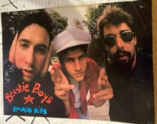 Beastie Boys Pinup From Smash Hits December 1988 Rare Find