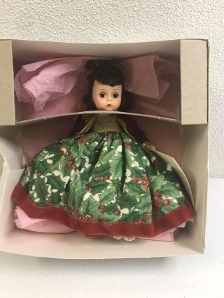 Vintage Madame Alexander 1996 Home For The Holidays 8 " Doll 79630
