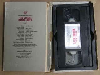 The Clash Rude Boy VHS,  MGM/CBS 1980 Big Box,  Punk Rock 2