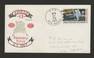 Us 1970 Apollo 13 Naval Recovery Force - Uss Dd - 818