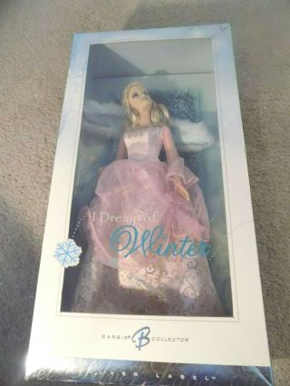 Barbie Collector I Dream Of Winter Barbie - -